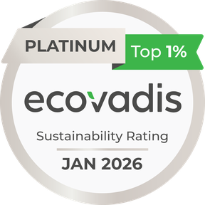 EcoVadis-erkenning: Platinum-medaille voor BIC Graphic Europe SA.