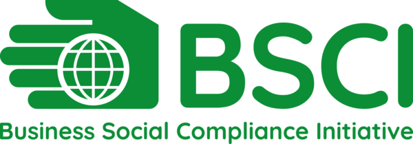 Badge van het Business Social Compliance Initiative (BSCI).